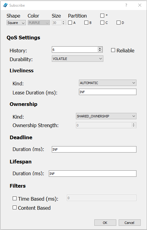 Subscribe Window